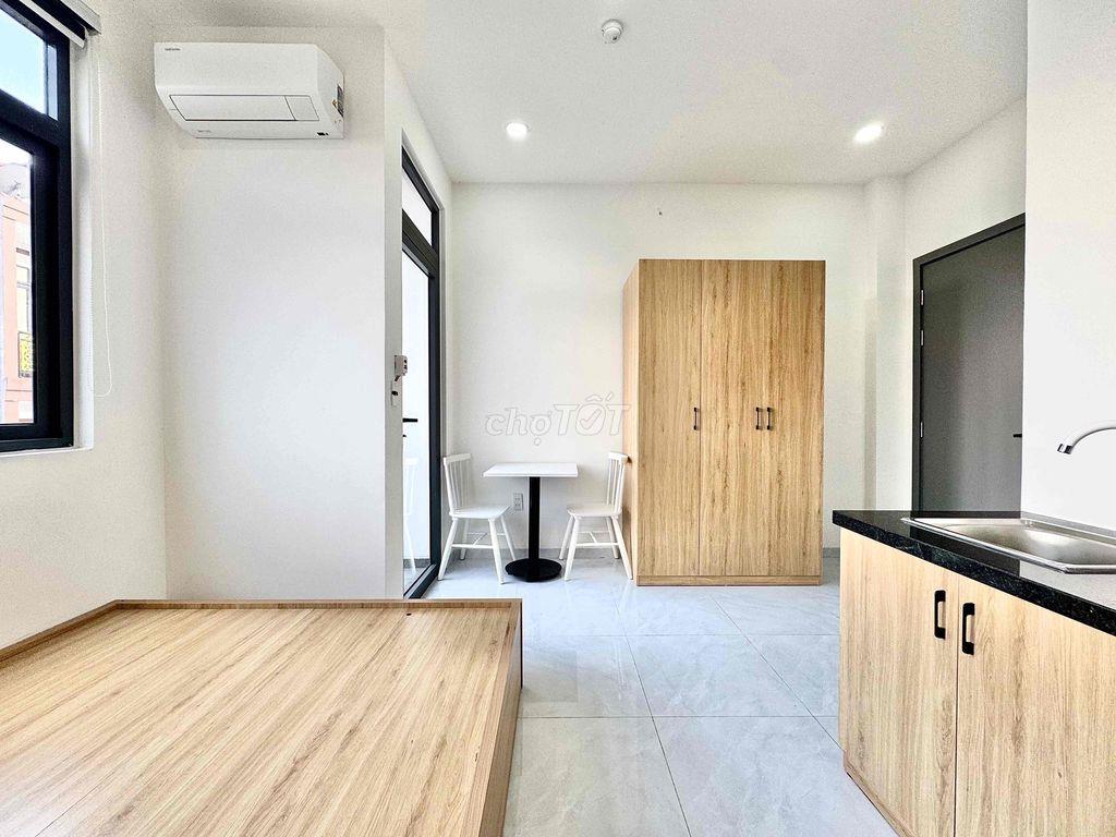 KHAI TRƯƠNG CĂN HỘ MINI MỚI XÂY NGAY NGÃ TƯ GÒ MÂY BAN CÔNG THOÁNG MÁT