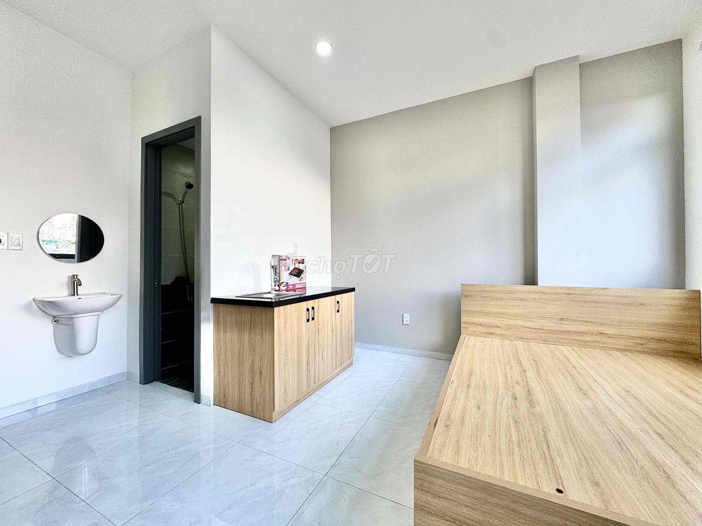 KHAI TRƯƠNG CĂN HỘ MINI MỚI XÂY NGAY NGÃ TƯ GÒ MÂY BAN CÔNG THOÁNG MÁT