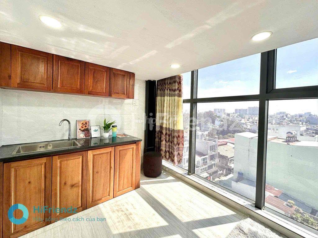 PHÒNG GÁC CAO - Ở THEO NHÓM NHẸ TIỀN - VIEW KÍNH - GẦN TRƯỜNG