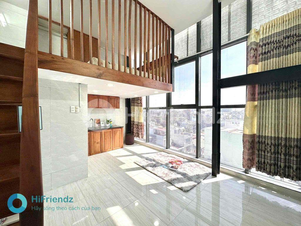 PHÒNG GÁC CAO - Ở THEO NHÓM NHẸ TIỀN - VIEW KÍNH - GẦN TRƯỜNG