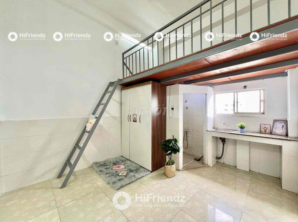 PHÒNG GÁC CAO GẦN TRƯỜNG HUIT - CÓ THANG MÁY - CỬA SỔ TRỜI - 3TR2