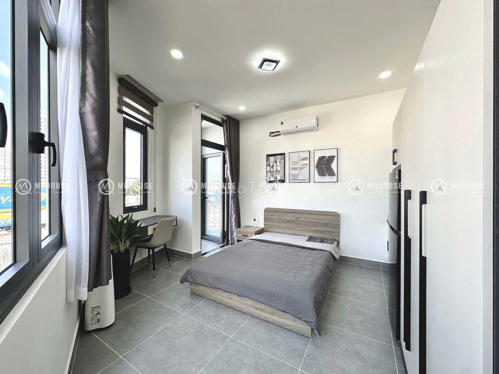 STUDIO BANCOL RIÊNG FULL NỘI THẤT NGAY NGÃ TƯ BỐN XÃ - THOẠI NGỌC HẦU