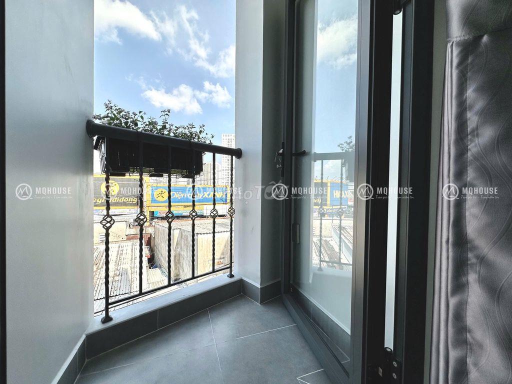 STUDIO BANCOL RIÊNG FULL NỘI THẤT NGAY NGÃ TƯ BỐN XÃ - THOẠI NGỌC HẦU