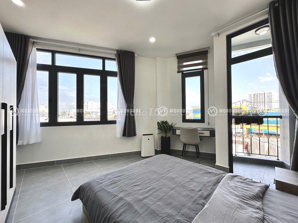 STUDIO BANCOL RIÊNG FULL NỘI THẤT NGAY NGÃ TƯ BỐN XÃ - THOẠI NGỌC HẦU