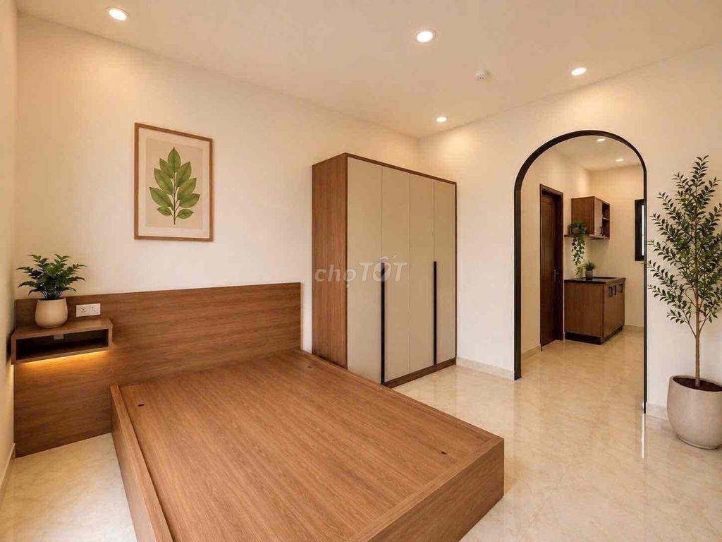 Cho thuê căn hộ mới xây - ban công -  đầy đủ nội thất ở Quận 6