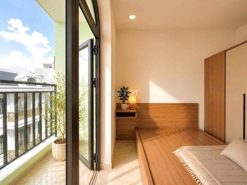 Cho thuê căn hộ mới xây - ban công -  đầy đủ nội thất ở Quận 6