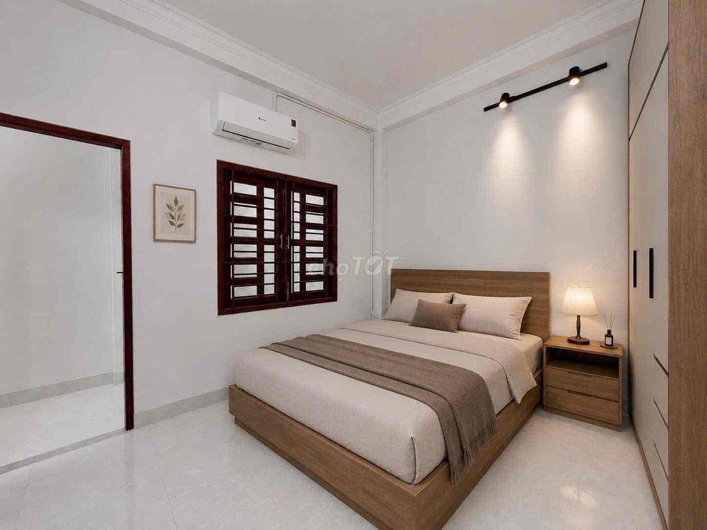 Cho Thuê Căn Hộ Một Phòng Ngủ Một Phòng Khách Mới Xây