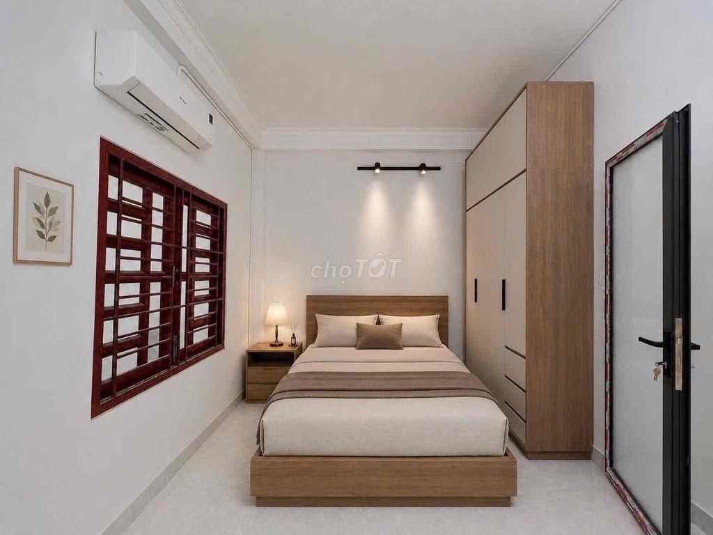 Cho Thuê Căn Hộ Một Phòng Ngủ Một Phòng Khách Mới Xây