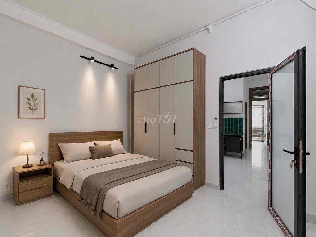 Cho Thuê Căn Hộ Một Phòng Ngủ Một Phòng Khách Mới Xây