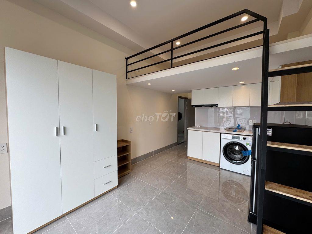  🔥CHO THUÊ CHDV GIÁ RẺ DUPLEX – STUDIO FULL NỘI THẤT NGAY BÀ HOM 