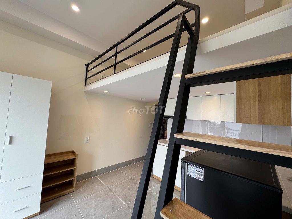  🔥CHO THUÊ CHDV GIÁ RẺ DUPLEX – STUDIO FULL NỘI THẤT NGAY BÀ HOM 