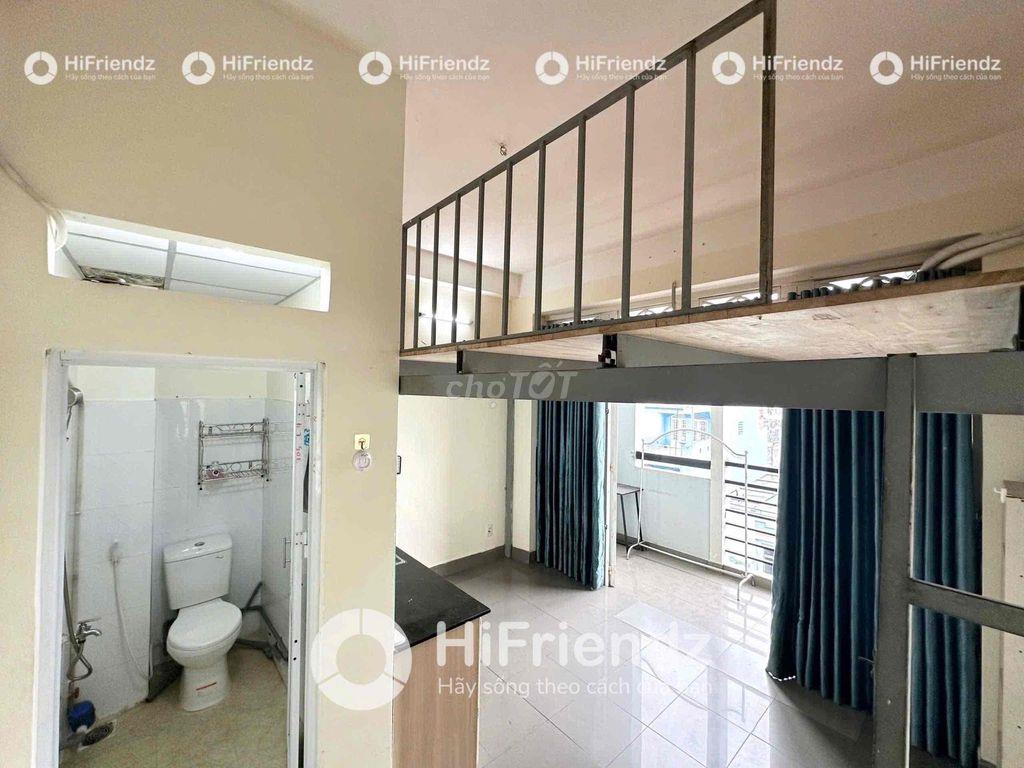 CHO THUÊ PHÒNG GÁC BANCOL NGAY MẶT TIỀN ĐƯỜNG THANG MÁY GẦN ĐH VHU