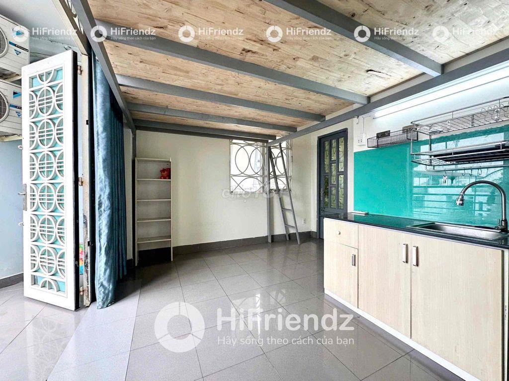 CHO THUÊ PHÒNG GÁC BANCOL NGAY MẶT TIỀN ĐƯỜNG THANG MÁY GẦN ĐH VHU
