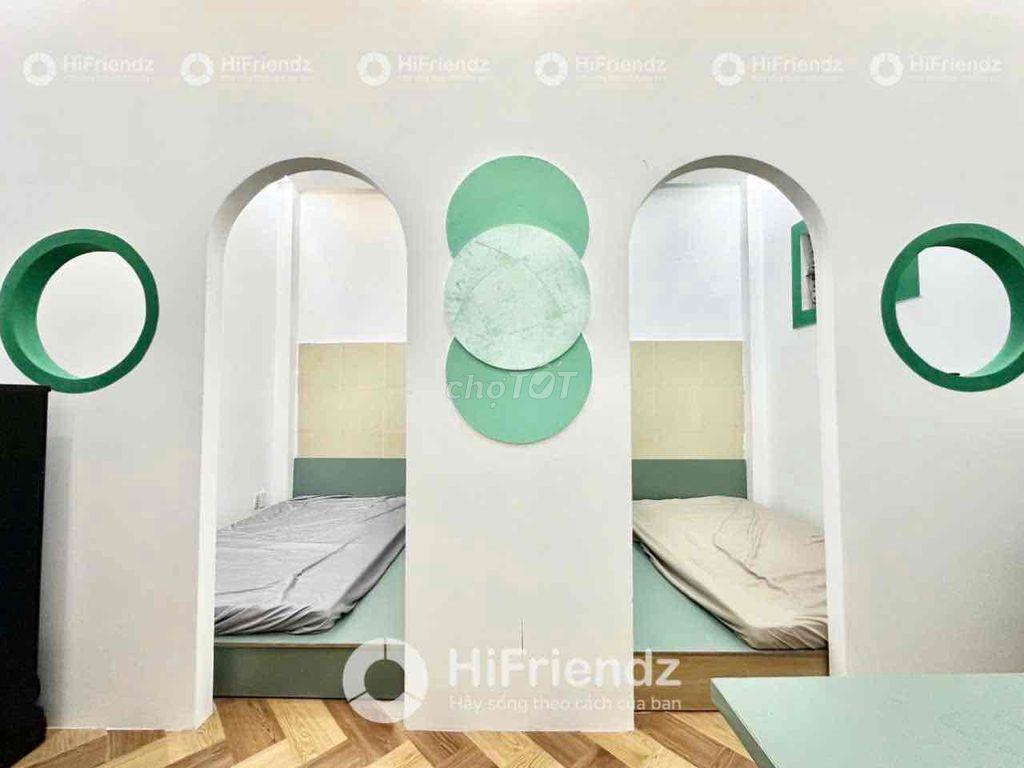 CHO THUÊ CĂN HỘ 2PN ĐẦY ĐỦ TIỆN NGHI GẦN ĐH VĂN HIẾN Ở 4 - 5 NGƯỜI