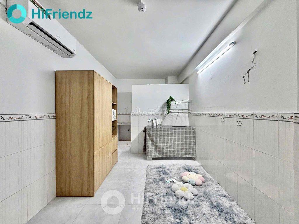 CHO THUÊ PHÒNG STUDIO SẴN MÁY LẠNH THANG MÁY GẦN ĐH VĂN HIẾN 6p ĐI XE