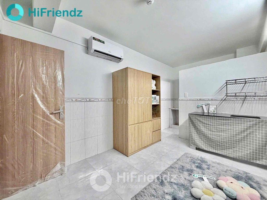 CHO THUÊ PHÒNG STUDIO SẴN MÁY LẠNH THANG MÁY GẦN ĐH VĂN HIẾN 6p ĐI XE