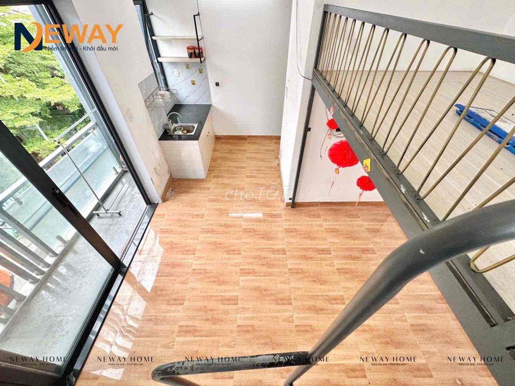 CHO THUÊ PHÒNG GÁC BANCOL SẴN MÁY LẠNH GẦN ĐẠI HỌC VĂN HIẾN GIÁ RẺ