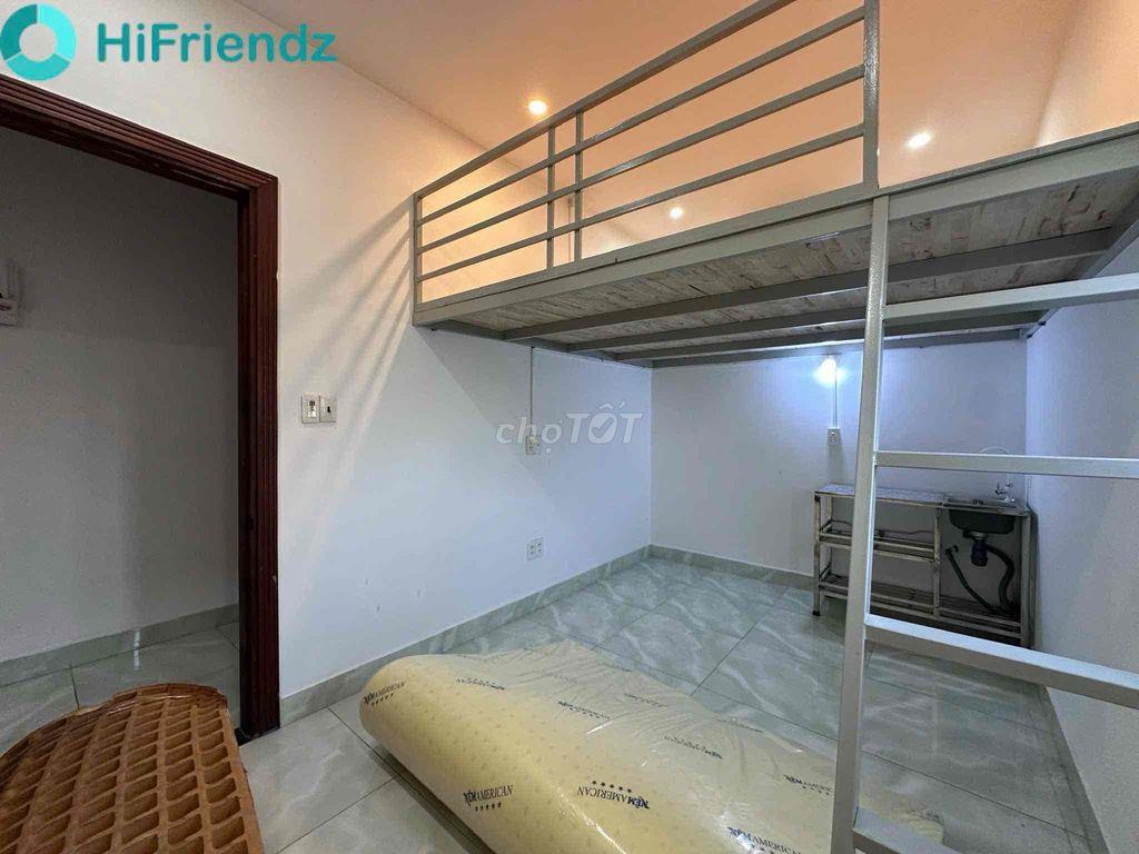 TRỐNG PHÒNG GÁC TRỆT SẴN MÁY LẠNH - GẦN ĐH CÔNG THƯƠNG - AEON TÂN PHÚ