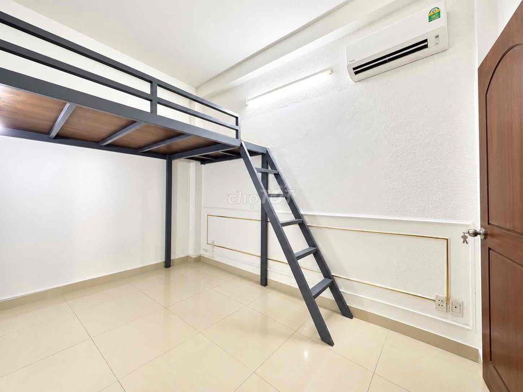 CHO THUÊ PHÒNG GÁC SẴN MÁY LẠNH - CỬA SỔ - GẦN ĐH VĂN HIẾN - TÂN BÌNH