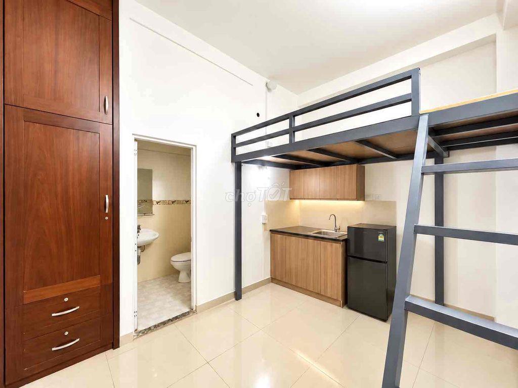 CHO THUÊ PHÒNG GÁC SẴN MÁY LẠNH - CỬA SỔ - GẦN ĐH VĂN HIẾN - TÂN BÌNH