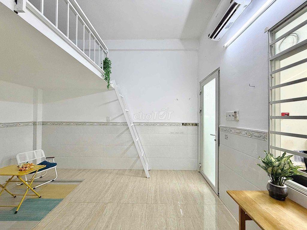 CHO THUÊ PHÒNG GÁC SẴN MÁY LẠNH - GẦN ETOW CỘNG HOÀ - SÂN BAY T3 -