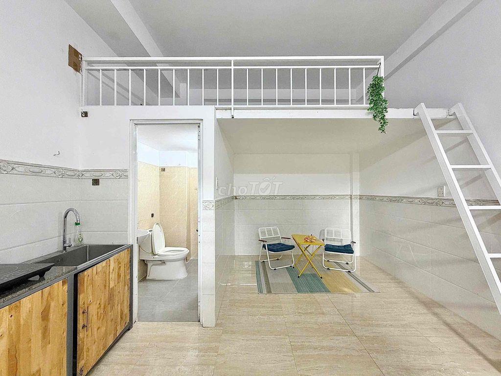 CHO THUÊ PHÒNG GÁC SẴN MÁY LẠNH - GẦN ETOW CỘNG HOÀ - SÂN BAY T3 -