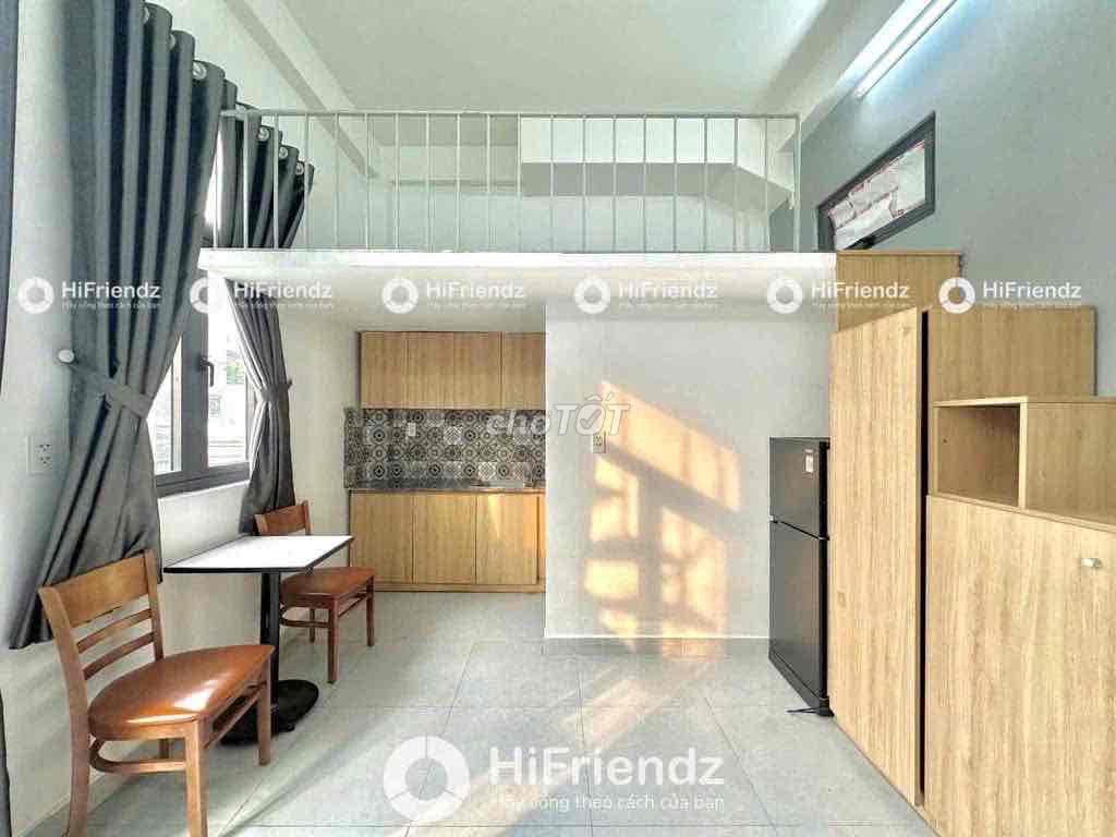 PHÒNG GÁC CAO 1M7 FULL NỘI THẤT GẦN TRƯỜNG VĂN HIẾN