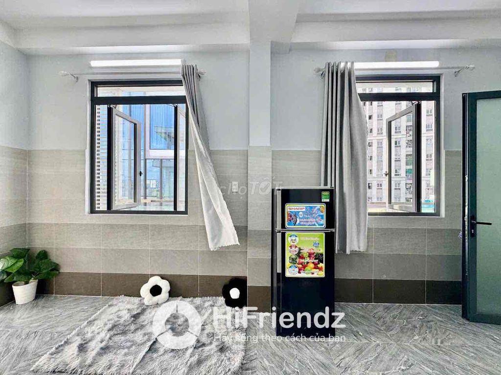 CĂN HỘ 1 PHÒNG NGỦ CÓ BAN CÔNG Ở 3-4 NGƯỜI THOẢI MÁI GẦN ĐH MỞ