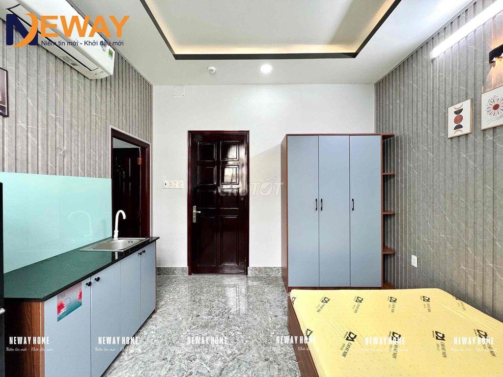 PHÒNG FULL NỘI THẤT CỬA SỔ TRỜI CÁCH TRƯỜNG VĂN HIẾN 10P