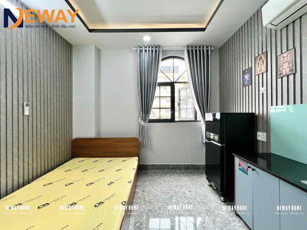 PHÒNG FULL NỘI THẤT CỬA SỔ TRỜI CÁCH TRƯỜNG VĂN HIẾN 10P