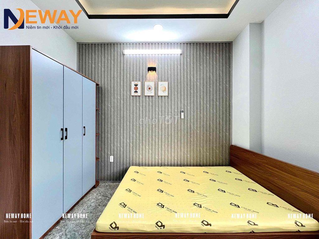 PHÒNG FULL NỘI THẤT CỬA SỔ TRỜI CÁCH TRƯỜNG VĂN HIẾN 10P
