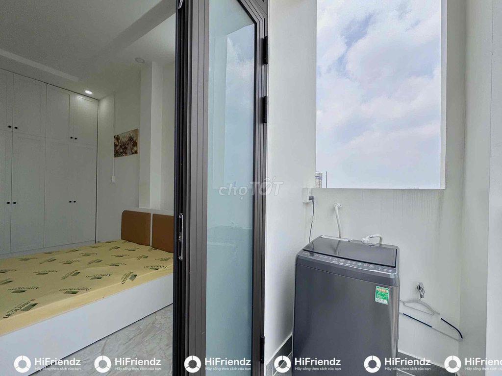 STUDIO BAN CÔNG FULL NỘI THẤT NGAY VÒNG XOAY PHÚ LÂM ĐH MỞ