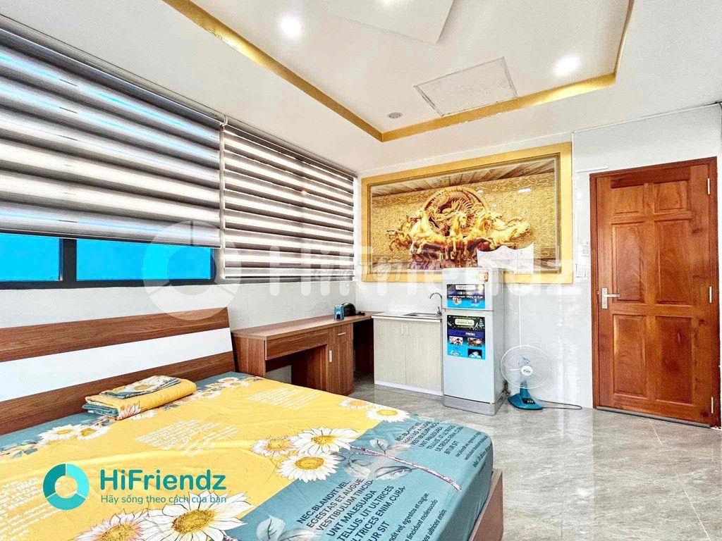 STUDIO CỬA SỔ TRỜI FULL NỘI THẤT NGAY CÔNG VIÊN PHÚ LÂM