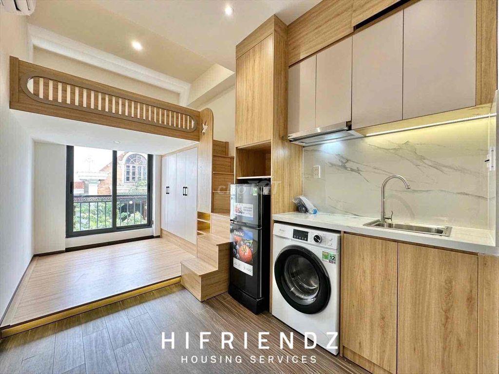 DUPLEX BAN CÔNG FULL NỘI THẤT KẾ ĐH BÁCH KHOA - Y DƯỢC