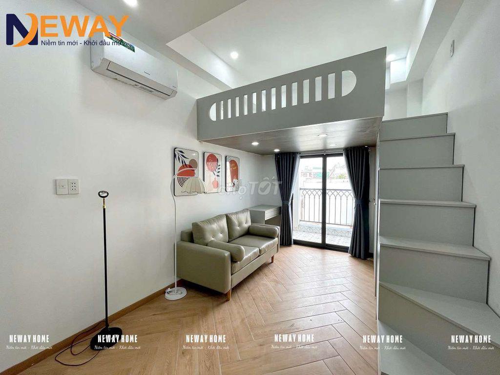 CĂN HỘ DỊCH VỤ XÂY MỚI 100% - FULL NT MỚI - SÁT ĐH VHU - GẦN AEON TPHU