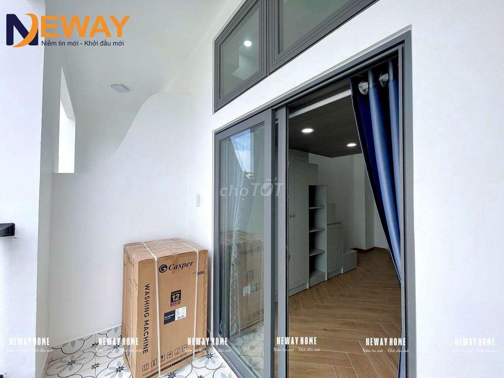 CĂN HỘ DỊCH VỤ XÂY MỚI 100% - FULL NT MỚI - SÁT ĐH VHU - GẦN AEON TPHU