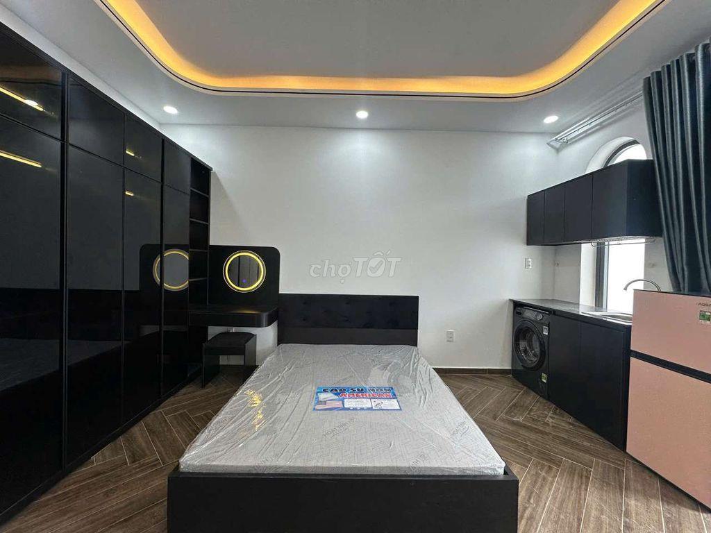 CĂN HỘ XÂY MỚI CỰC ĐẸP - FULL NT CAO CẤP - GẦN Q6 - BAN CÔNG RIÊNG TO