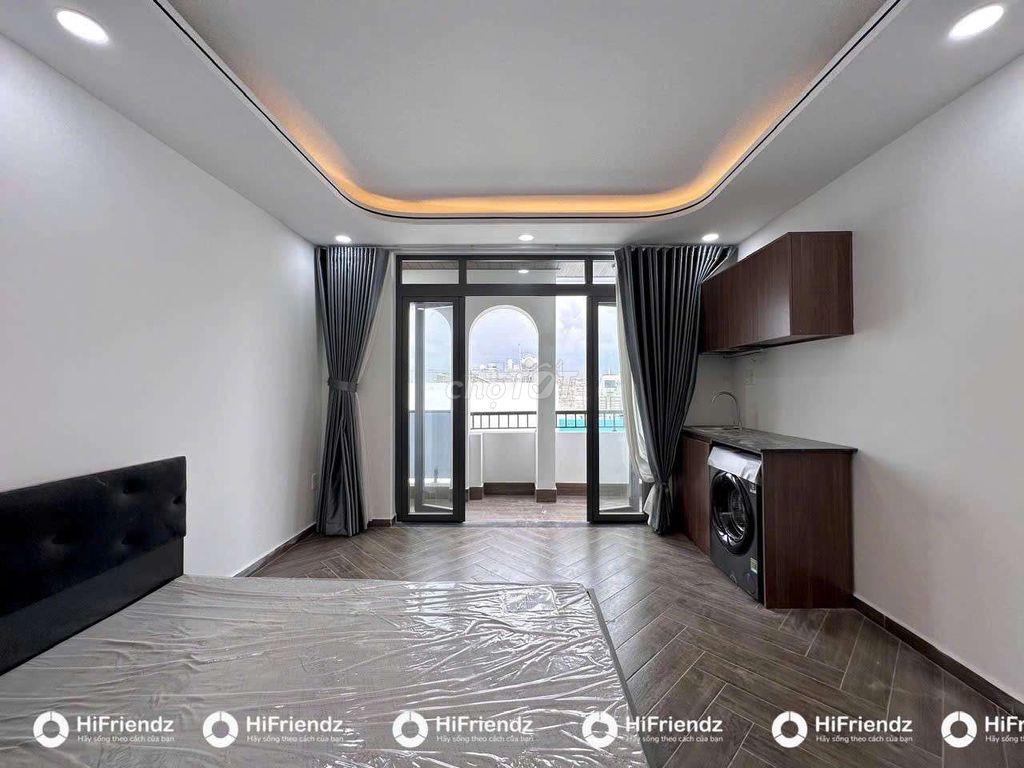 CĂN HỘ XÂY MỚI CỰC ĐẸP - FULL NT CAO CẤP - GẦN Q6 - BAN CÔNG RIÊNG TO