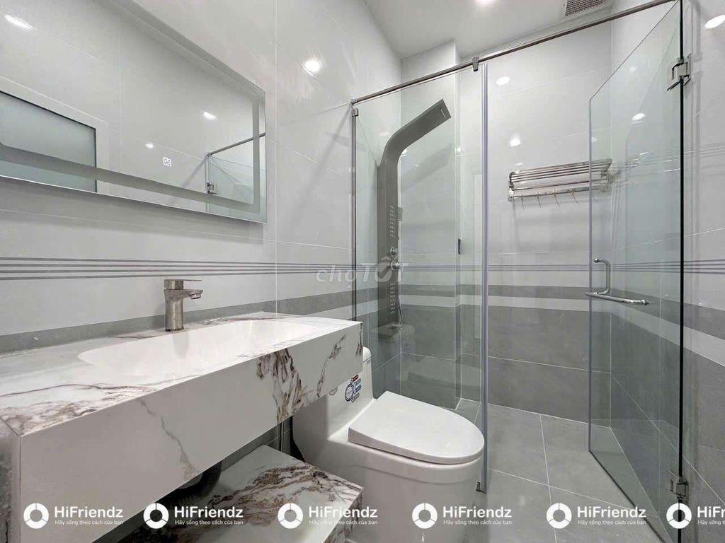 CĂN HỘ XÂY MỚI CỰC ĐẸP - FULL NT CAO CẤP - GẦN Q6 - BAN CÔNG RIÊNG TO