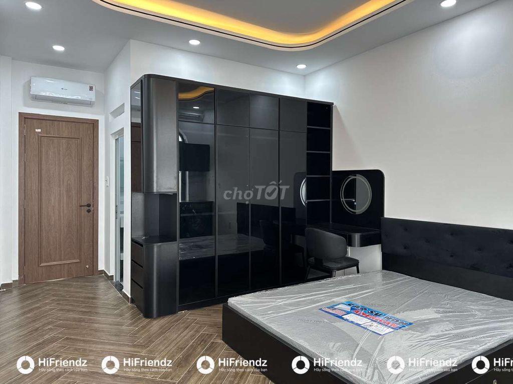CĂN HỘ XÂY MỚI CỰC ĐẸP - FULL NT CAO CẤP - GẦN Q6 - BAN CÔNG RIÊNG TO