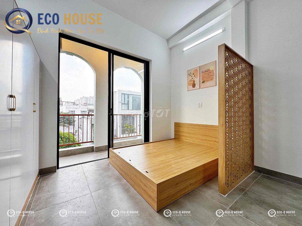 Studio Cửa sổ/Bancol Mới 100% | Đường Gò Dầu- ĐH Văn Hiến , Full NT