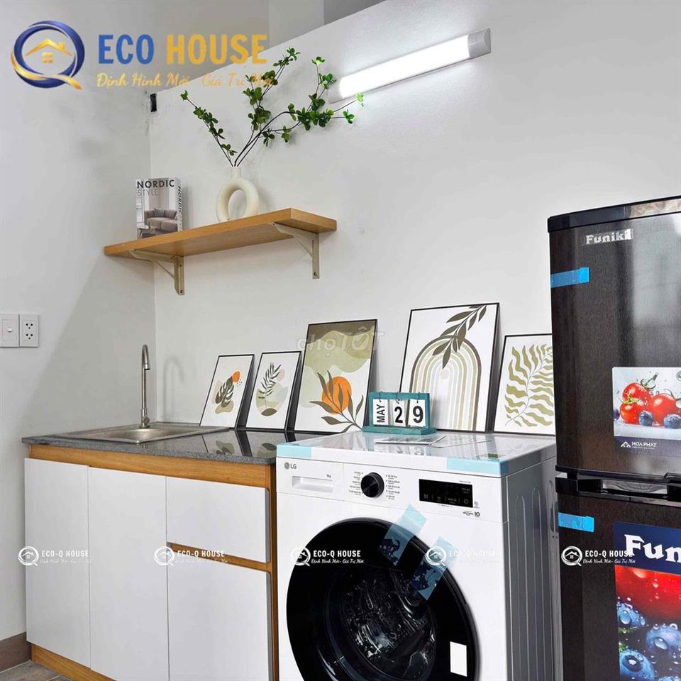 Studio Cửa sổ/Bancol Mới 100% | Đường Gò Dầu- ĐH Văn Hiến , Full NT