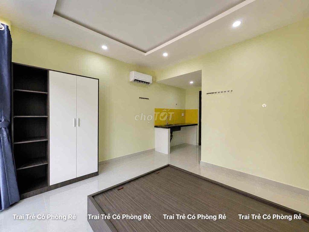 CHO THUÊ STUDIO BAN CÔNG SIÊU CHILL - FULL NỘI THẤT MỚI XÂY
