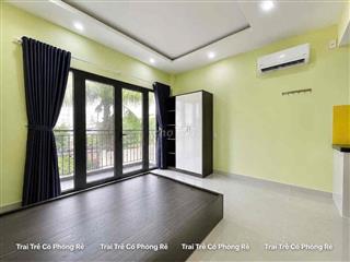 CHO THUÊ STUDIO BAN CÔNG SIÊU CHILL - FULL NỘI THẤT MỚI XÂY