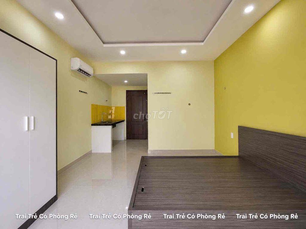 CHO THUÊ STUDIO BAN CÔNG SIÊU CHILL - FULL NỘI THẤT MỚI XÂY