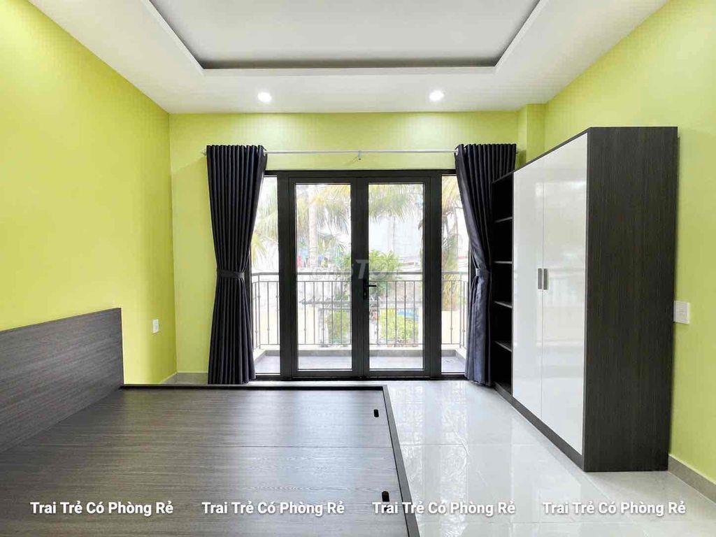 CHO THUÊ STUDIO BAN CÔNG SIÊU CHILL - FULL NỘI THẤT MỚI XÂY