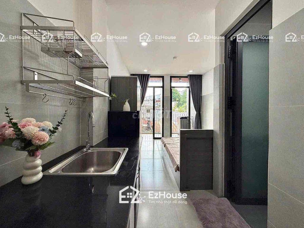 CHO THUÊ STUDIO FULL NỘI THẤT CÓ BAN CÔNG THOÁNG GIÁP TÂN BÌNH - Q11