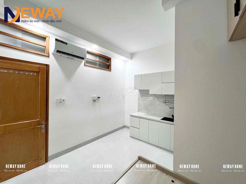 TRỐNG SẴN STUDIO TONE GỖ SIÊU XINH SẴN NỘI THẤT CƠ BẢN NGAY AEON MALL