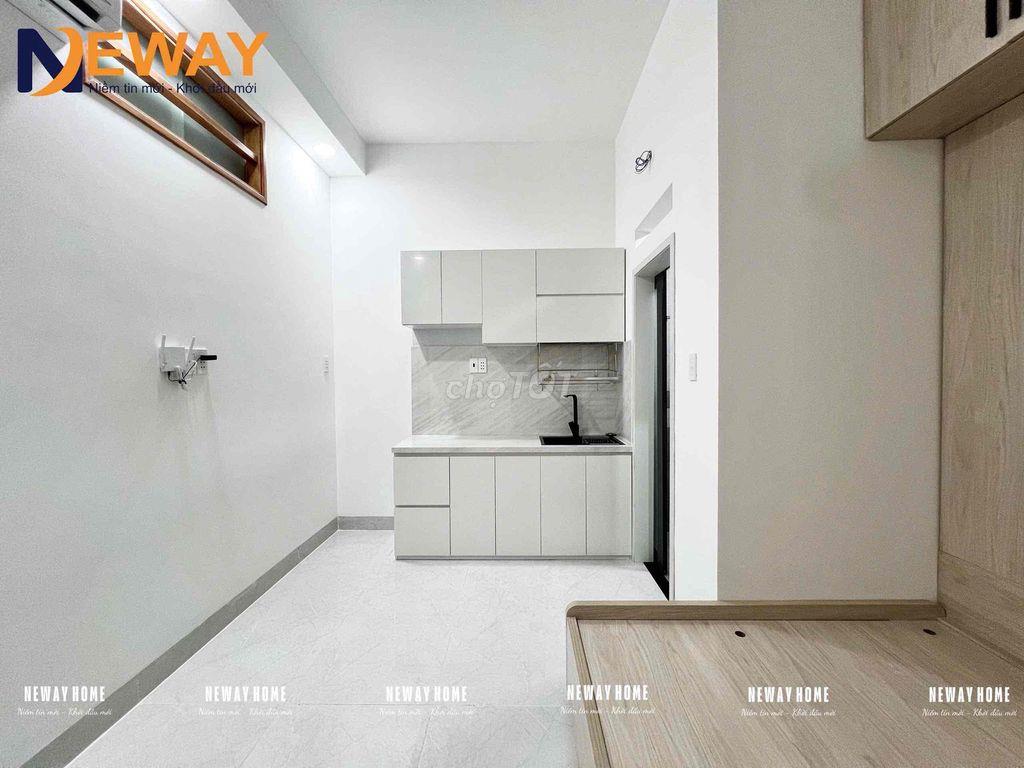 TRỐNG SẴN STUDIO TONE GỖ SIÊU XINH SẴN NỘI THẤT CƠ BẢN NGAY AEON MALL