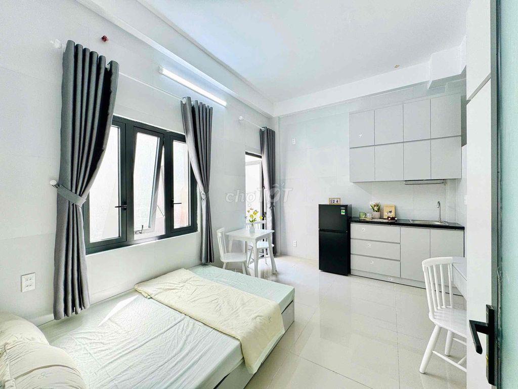 CHO THUÊ STUDIO FULL NỘI THẤT MỚI XÂY CÓ THANG MÁY GIÁP QUẬN 10 - VHU